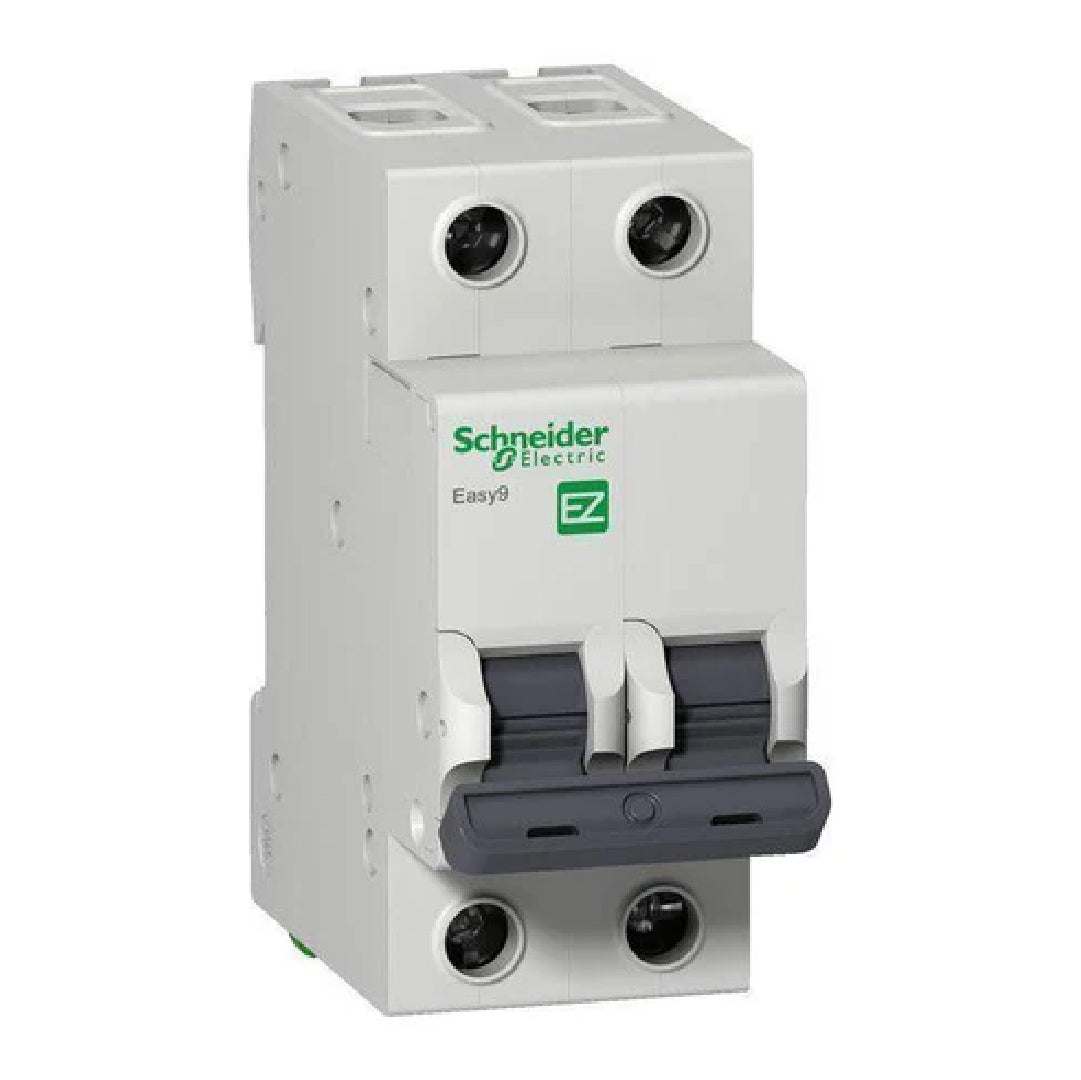 SCHNEIDER EASY9 CIRCUIT BREAKER 2 POLE 3KA