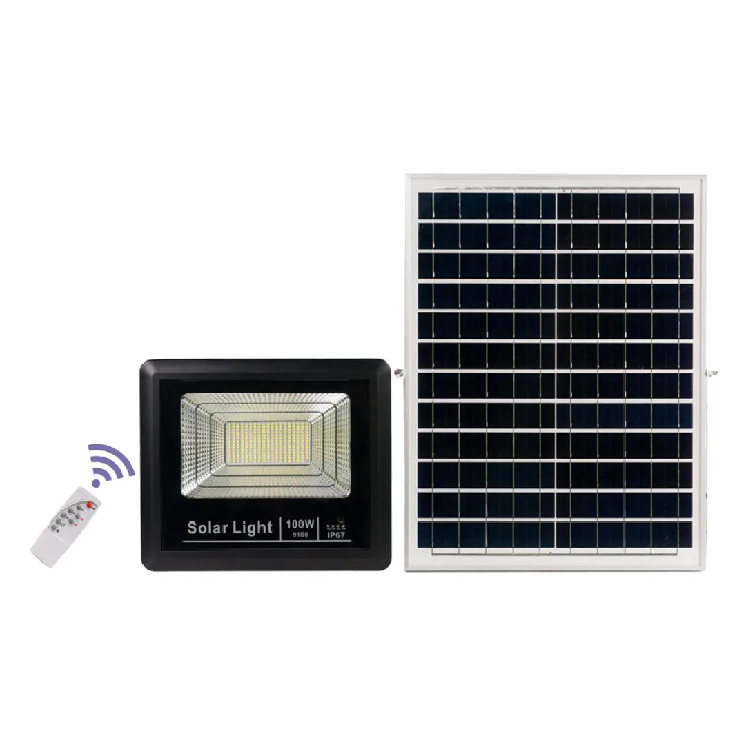 O-LITE - 60W LED SOLAR FLOODLIGHT - SFL-60W-CW