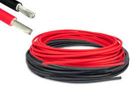 PRE-CUT BLACK SOLAR CABLE - 4mm