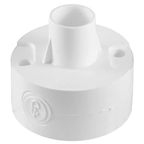 20MM PVC 1 WAY SPOUT BOX – Abner Electrical